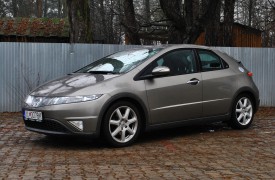 Test jazdenky Honda Civic 8.gen