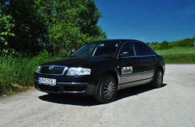 Test jazdenky Škoda Superb (Typ 3U)